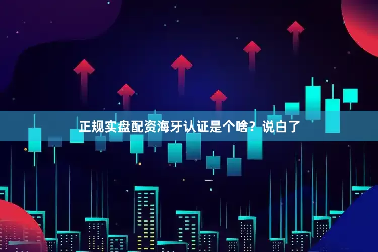 正规实盘配资海牙认证是个啥？说白了