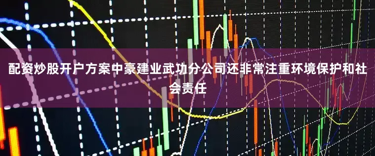配资炒股开户方案中豪建业武功分公司还非常注重环境保护和社会责任
