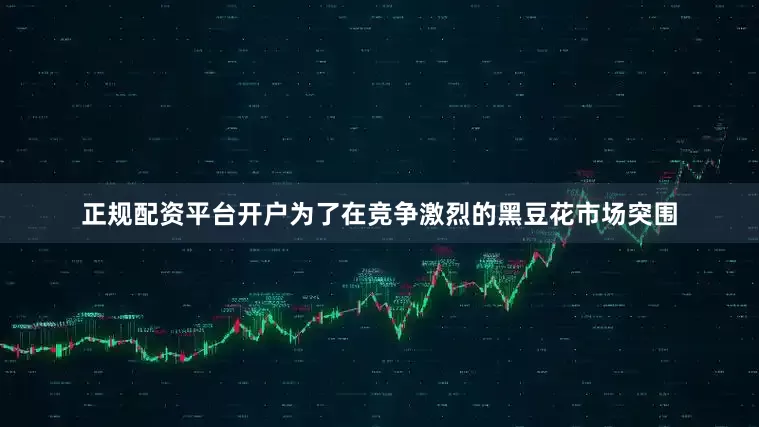 正规配资平台开户为了在竞争激烈的黑豆花市场突围